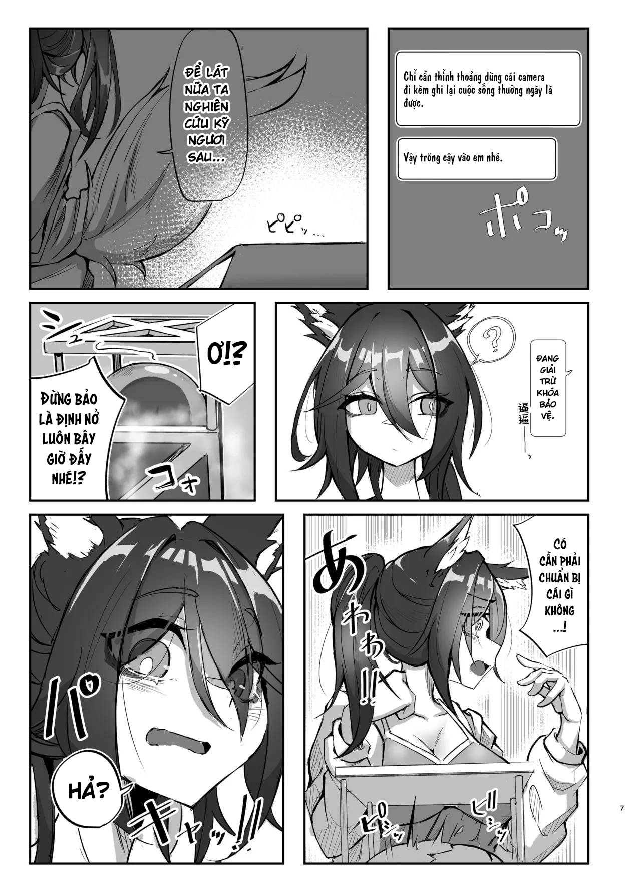 HentaiVN.net - Ảnh 8 - Hanshoku Chuudoku Hourou-hen - Chap 1