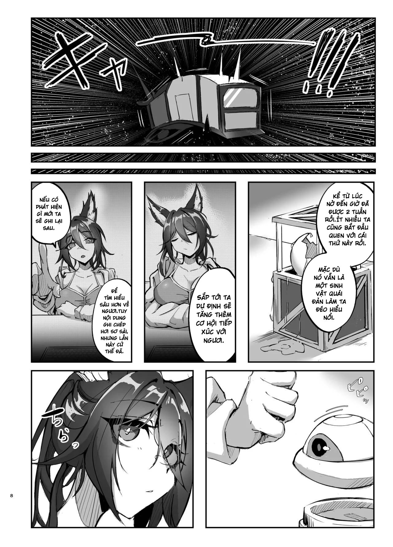 HentaiVN.net - Ảnh 9 - Hanshoku Chuudoku Hourou-hen - Chap 1