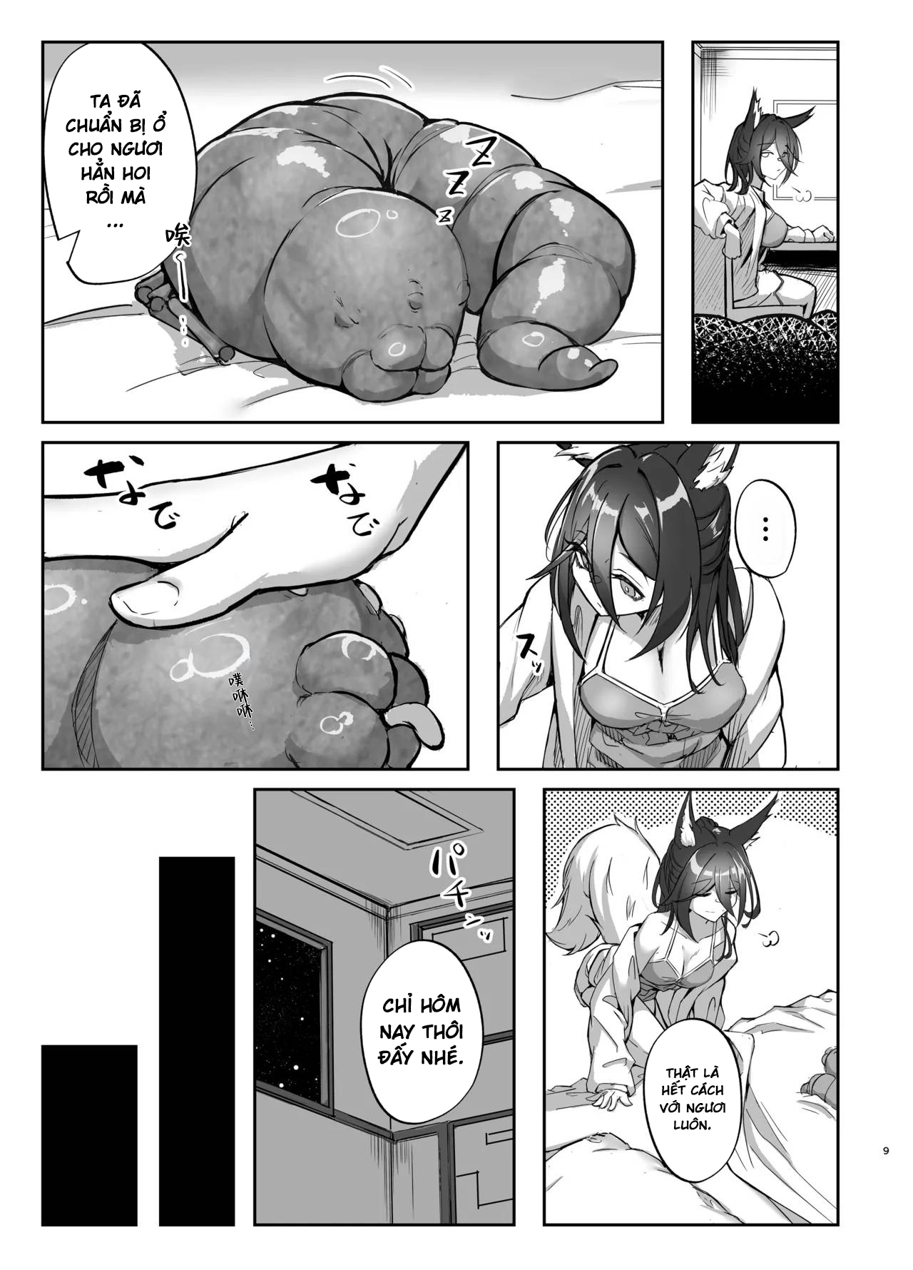 HentaiVN.net - Ảnh 10 - Hanshoku Chuudoku Hourou-hen - Chap 1