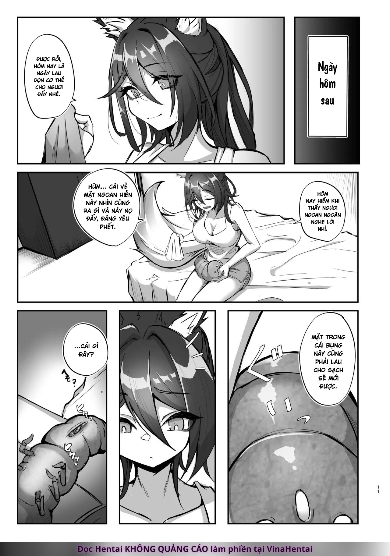 HentaiVN.net - Ảnh 12 - Hanshoku Chuudoku Hourou-hen - Chap 1