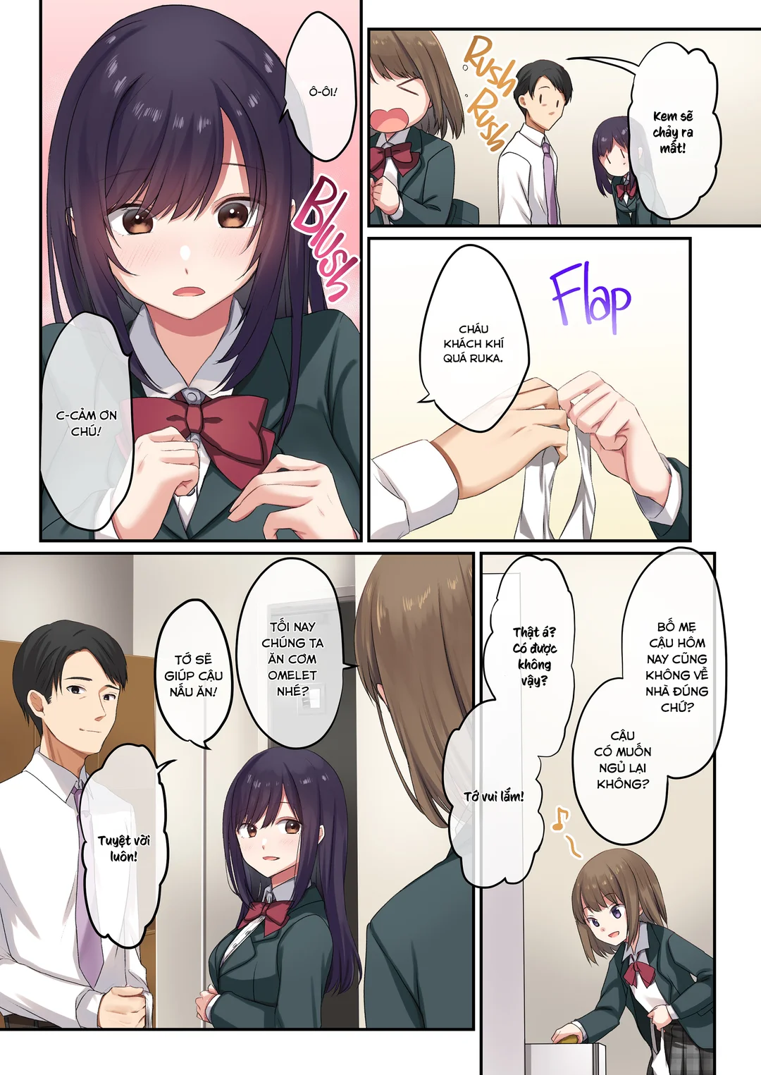 HentaiVN.net - Ảnh 3 - Bạn thân của con gái tôi - Ch. 1