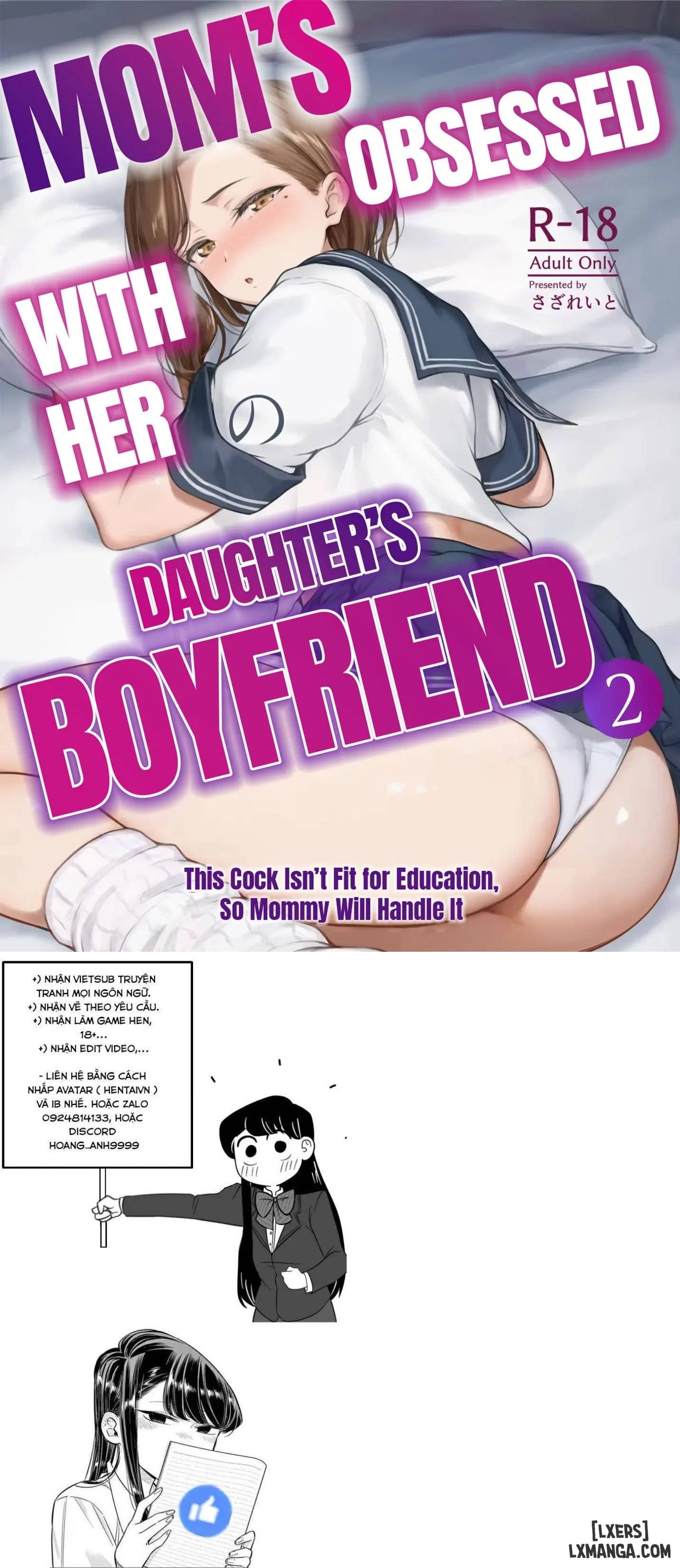 HentaiVN.net - Ảnh 1 - Mama ga Muchuu na Musume no Kareshi 2 - Oneshot