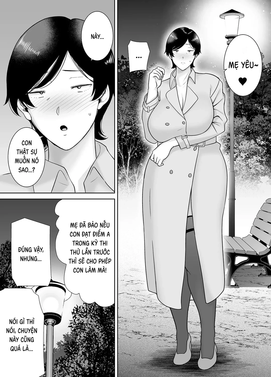 HentaiVN.net - Ảnh 3 - Mẹ cũng là phụ nữ - Chap 4