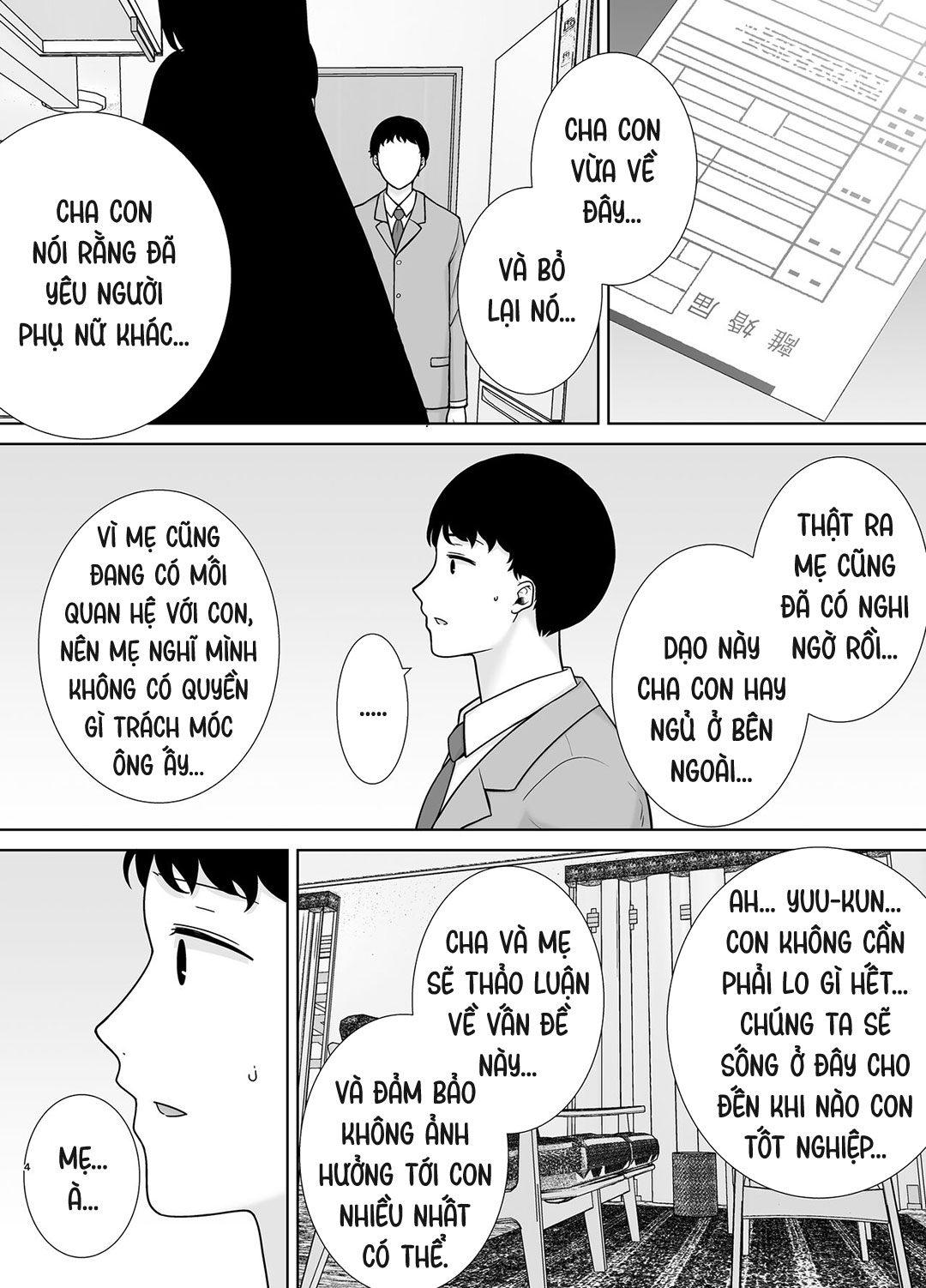 HentaiVN.net - Ảnh 3 - Mẹ chính là người tôi yêu! - Chap 9a