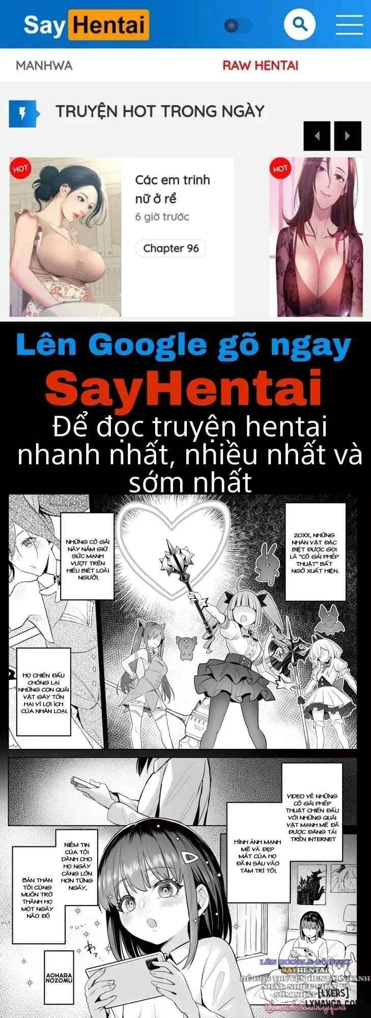 HentaiVN.net - Ảnh 1 - Câu chuyện công việc của cựu cô gái phép thuật - Chap 1