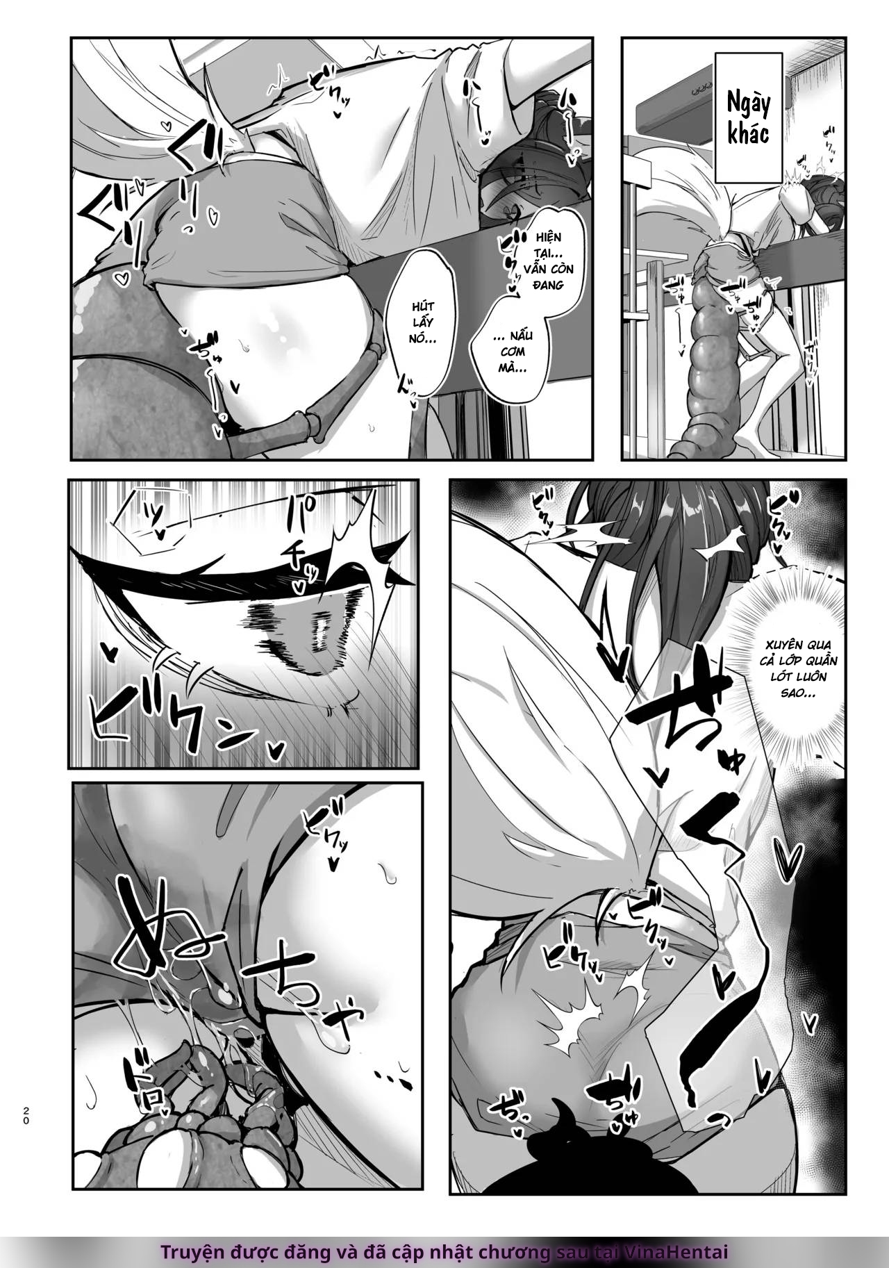 HentaiVN.net - Ảnh 20 - Hanshoku Chuudoku Hourou-hen - Chap 1
