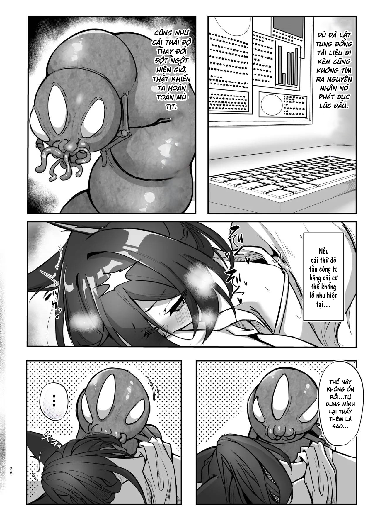HentaiVN.net - Ảnh 28 - Hanshoku Chuudoku Hourou-hen - Chap 1