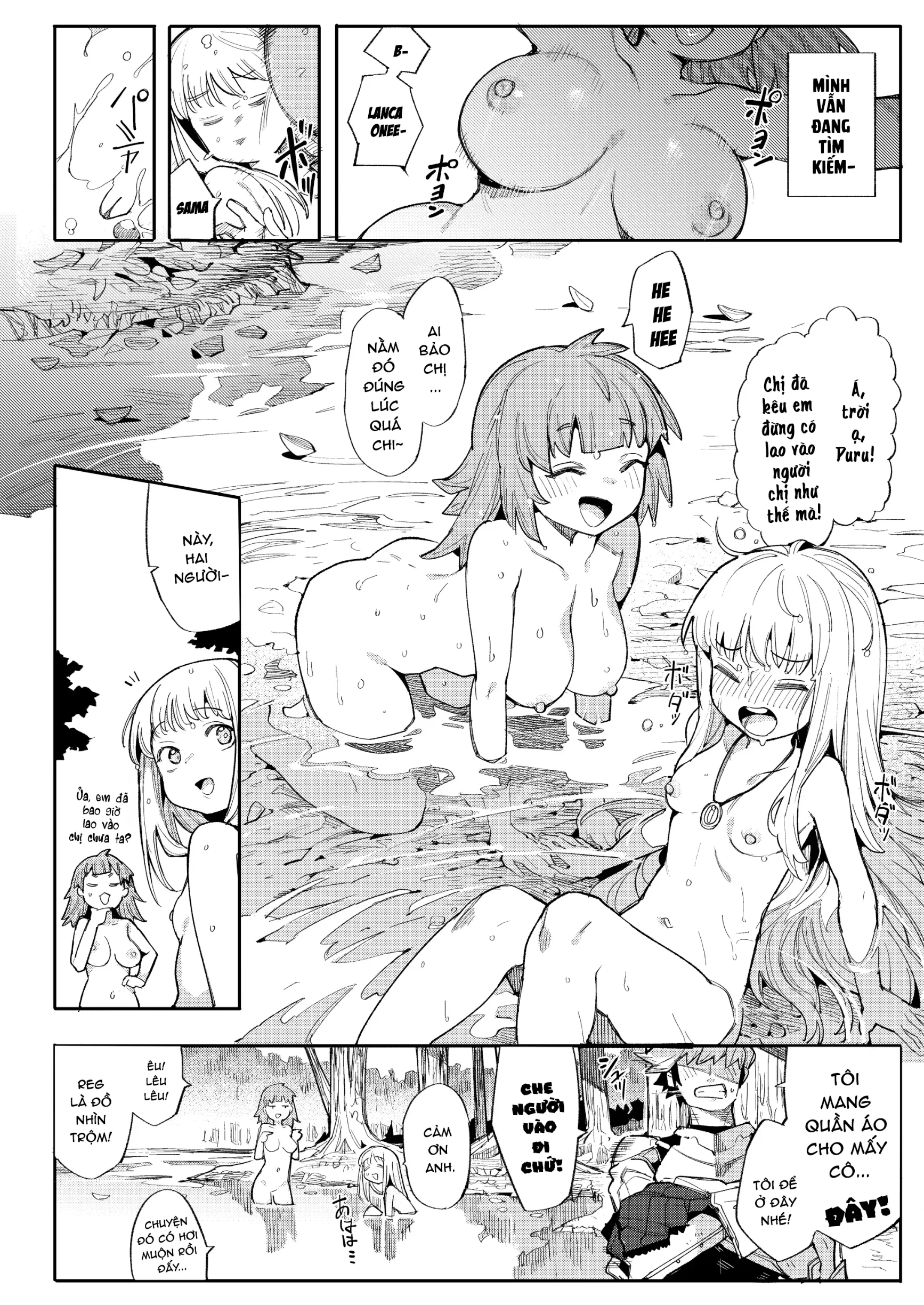 HentaiVN.net - Ảnh 3 - Thánh Nữ Bồn Chứa Blanca [Chương 2] ~Thánh Điện bên hẻm núi Neroaras~ - oneshot