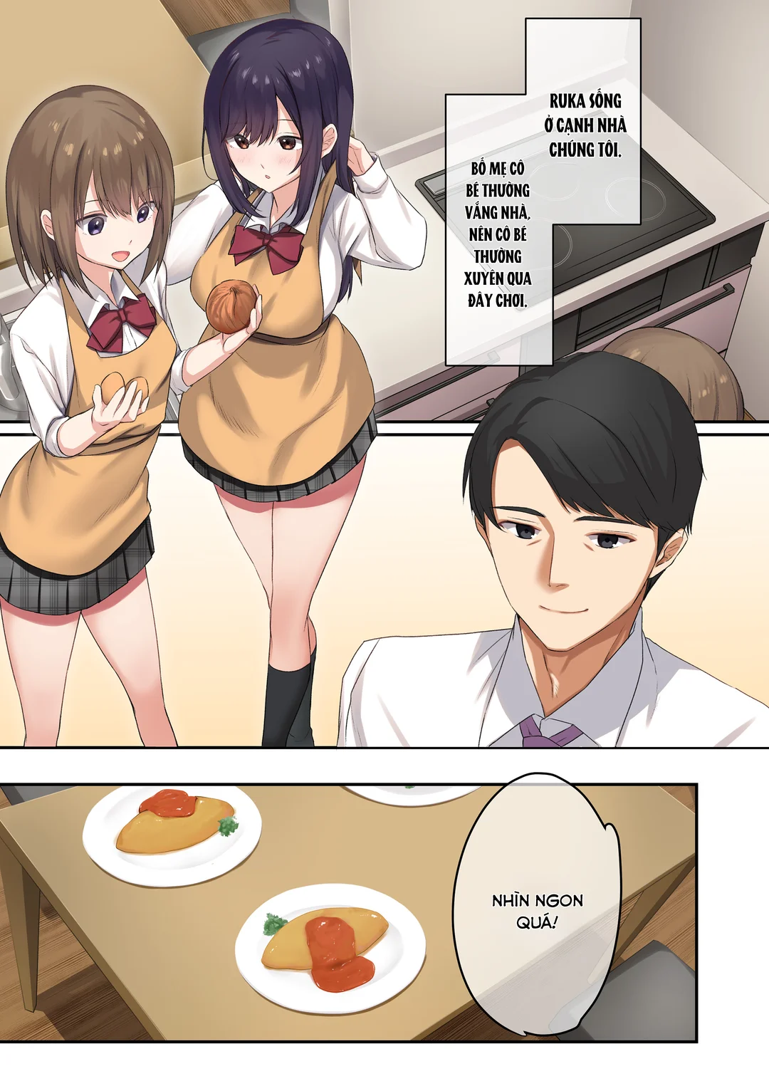 HentaiVN.net - Ảnh 4 - Bạn thân của con gái tôi - Ch. 1