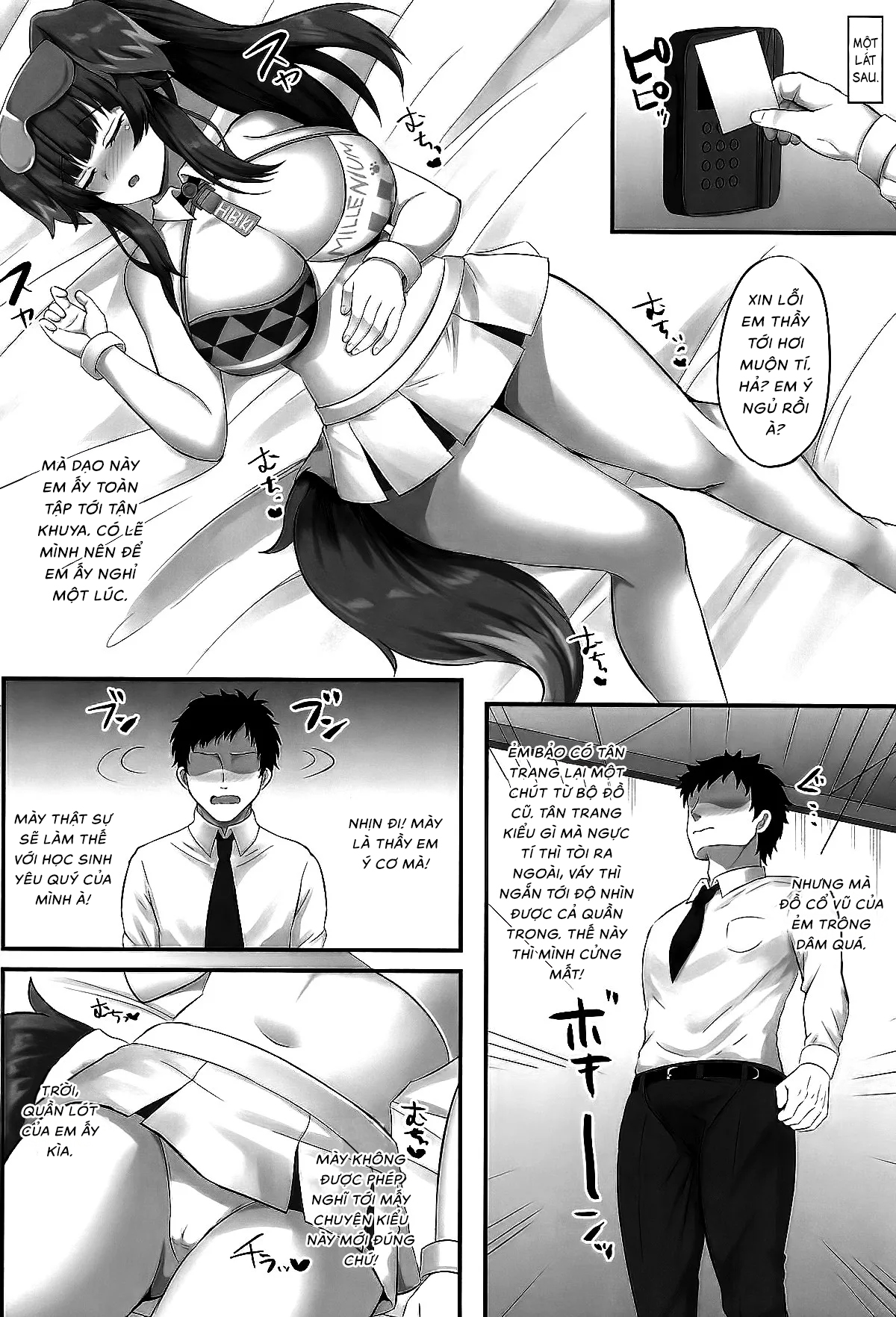 HentaiVN.net - Ảnh 3 - Cố lên! Cố lên! Sensei - Oneshot