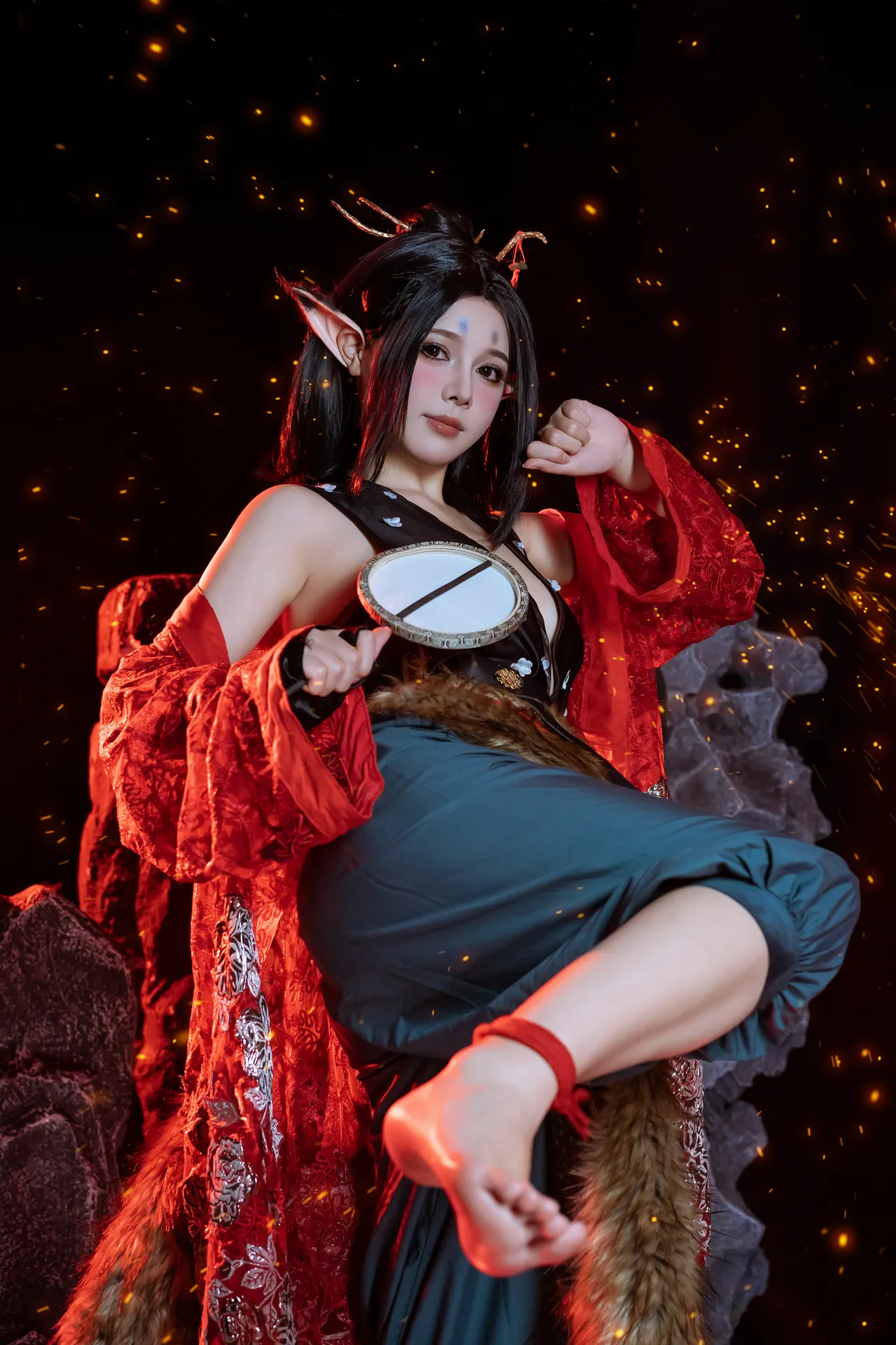 HentaiVN.net - Ảnh 2 - Thất Nguyệt Miêu Tử – Bình Bình (Black Myth: Wukong) - Bình Bình (Black Myth: Wukong)