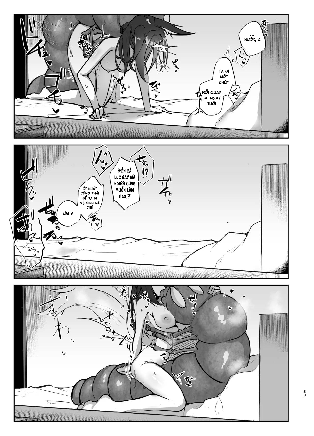 HentaiVN.net - Ảnh 32 - Hanshoku Chuudoku Hourou-hen - Chap 1