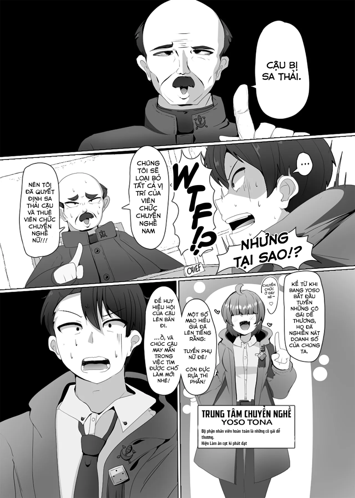 HentaiVN.net - Ảnh 4 - Ngôi Nhà Của Sự Chuyển Nghề Hắc Ám - Chap 1