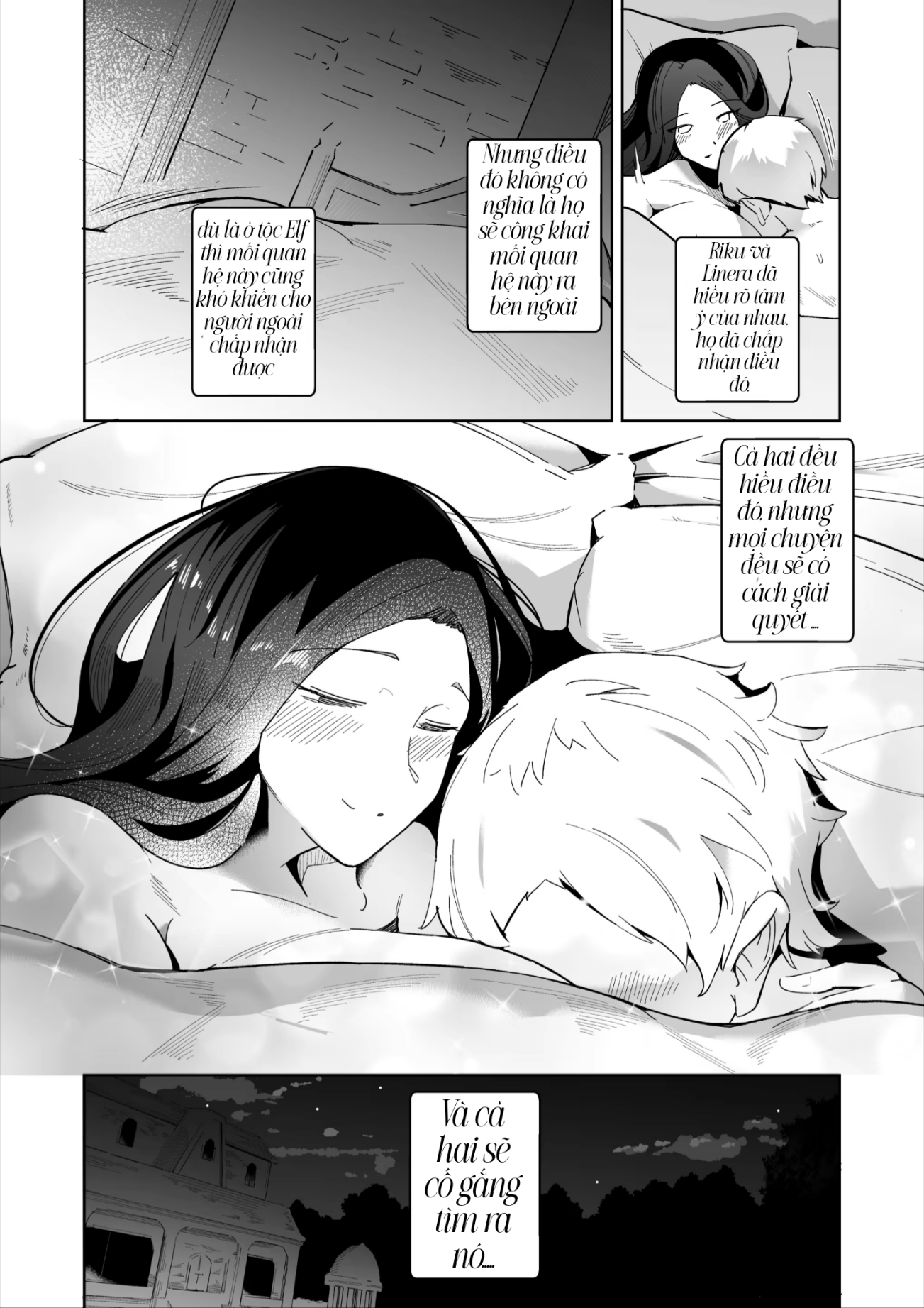 HentaiVN.net - Ảnh 4 - Elf no Youbo - Aisuru Mama to Ecchi na Shikitari ri - Chap 1