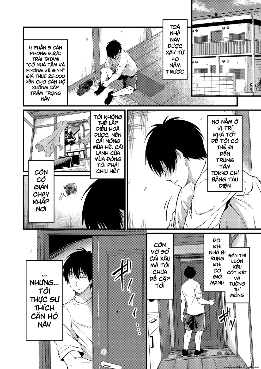 HentaiVN.net - Ảnh 3 - Yojouhan Ikken Apart de Komochi Dosukebe Rinjin to Asedaku Noukou na Otsukiai - Chap 1