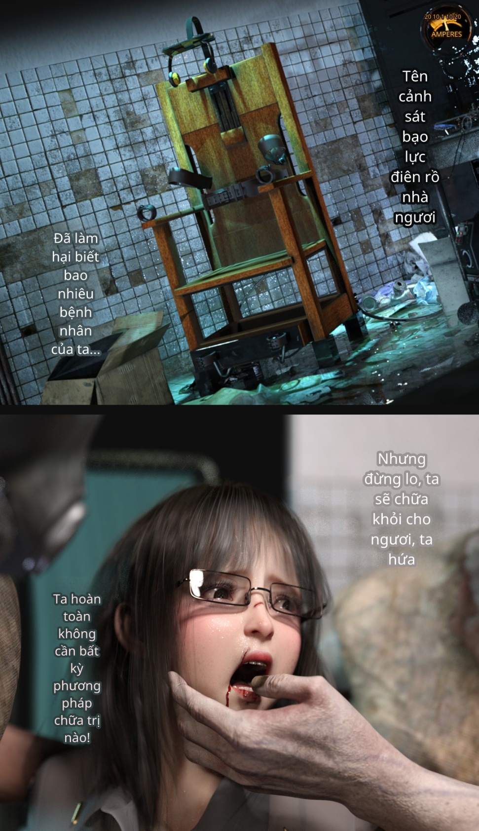 HentaiVN.net - Ảnh 15 - Mental Hospital - 3. Bắt giữ Fuyuki Rin'ne, bắt đầu điều trị nào