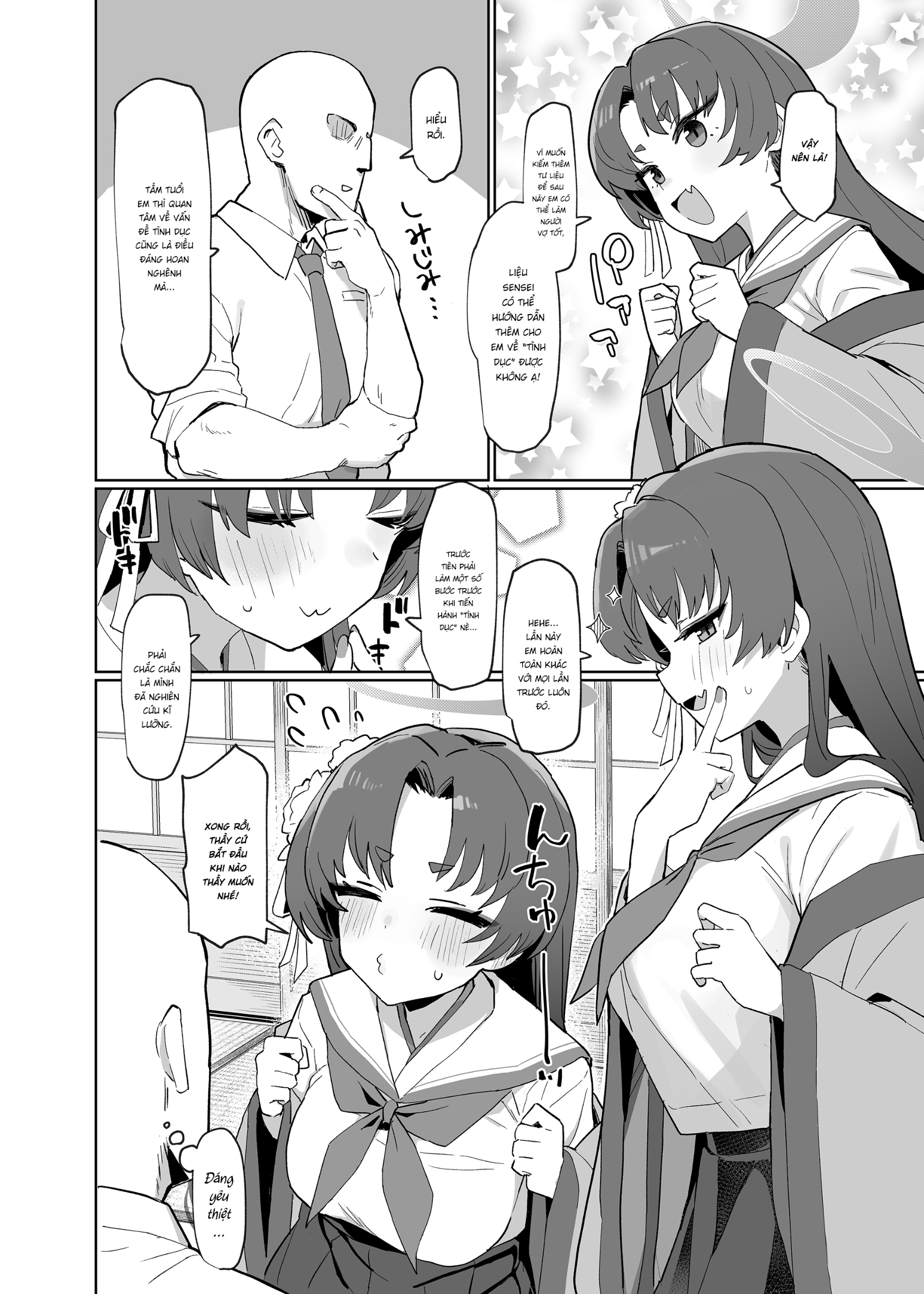 HentaiVN.net - Ảnh 4 - Em đã chuẩn bị sẵn sàng cho buổi học về LÀM TÌNH hôm nay rồi Sensei! - yukari ngon vcl mấy con gà biết gì