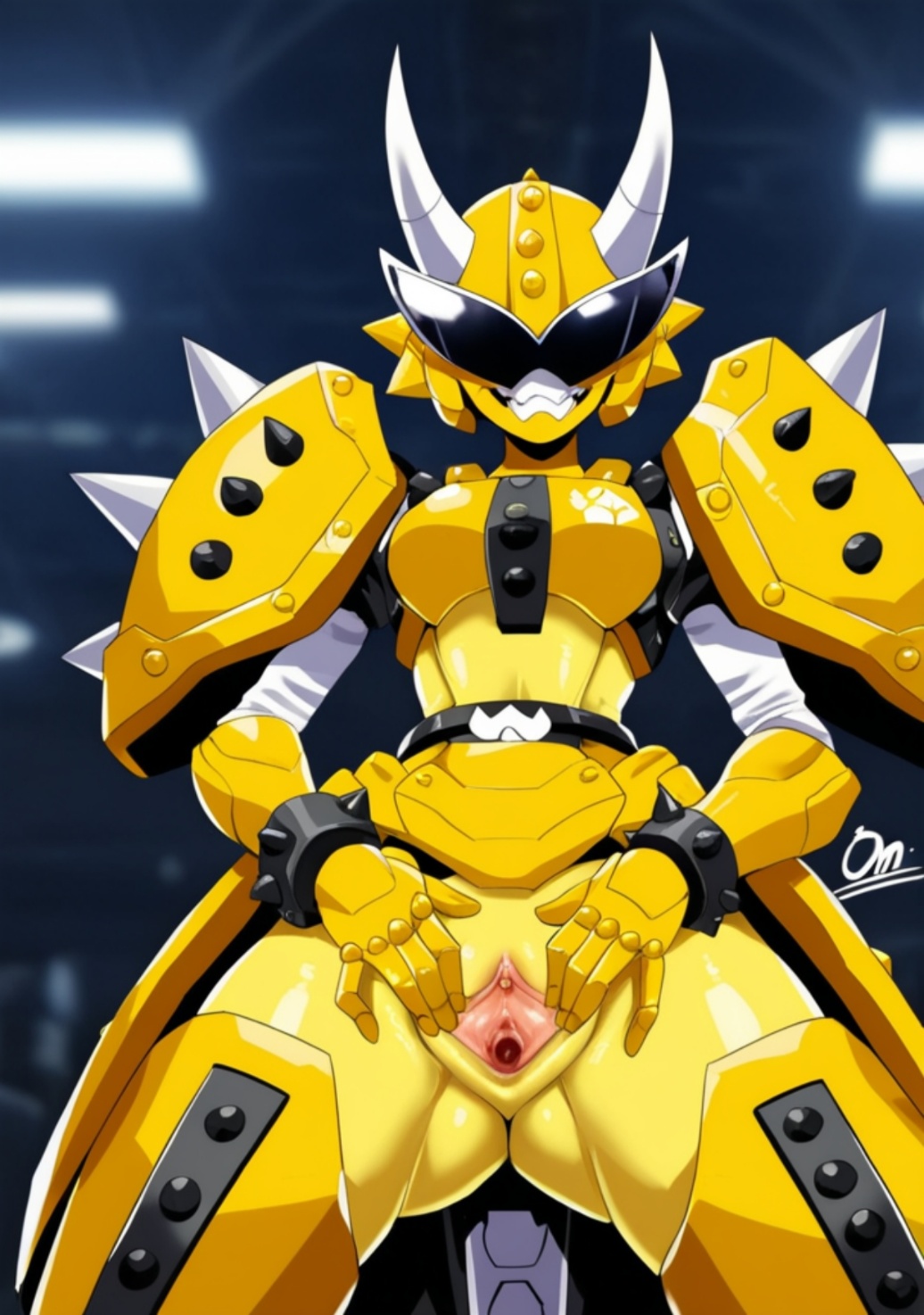 HentaiVN.net - Ảnh 3 - Thử nghiệm mô hình toku robot - Oni sister