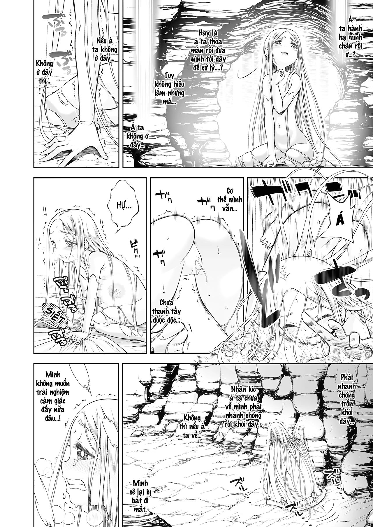 HentaiVN.net - Ảnh 4 - Đoạ Lạc Thánh Nữ Và Dâm Yêu - Chap 2: 82 Trang Bùng Lổ