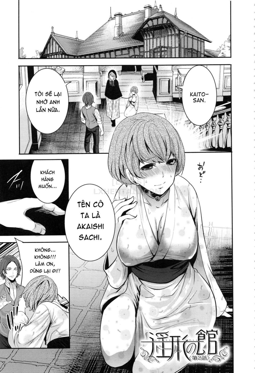 HentaiVN.net - Ảnh 4 - Doll no Yakata - Chap 2