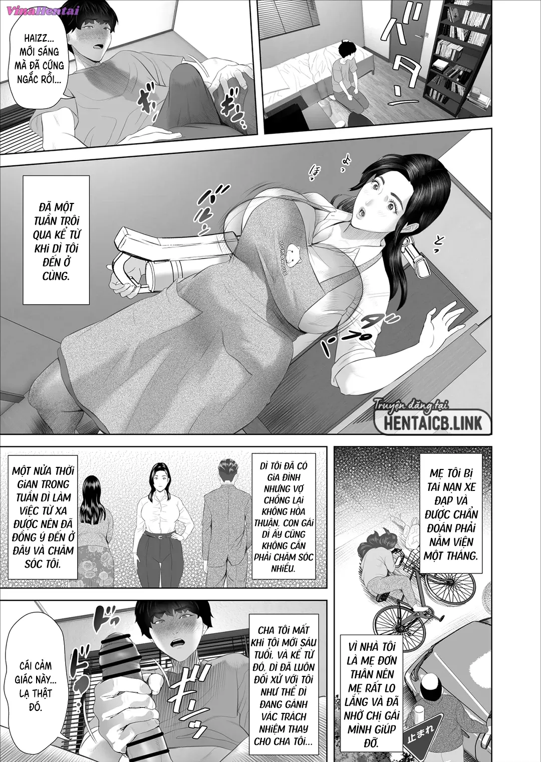 HentaiVN.net - Ảnh 5 - Bí mật của dì: đồ lót gợi cảm - Ch. 1