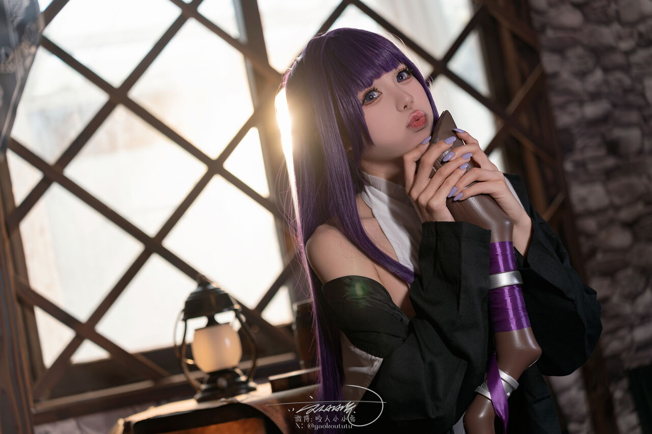 HentaiVN.net - Ảnh 4 - Cosplay Fern 黏黏团子兔 - 酩酊大喷菇 - Cosplay Fern