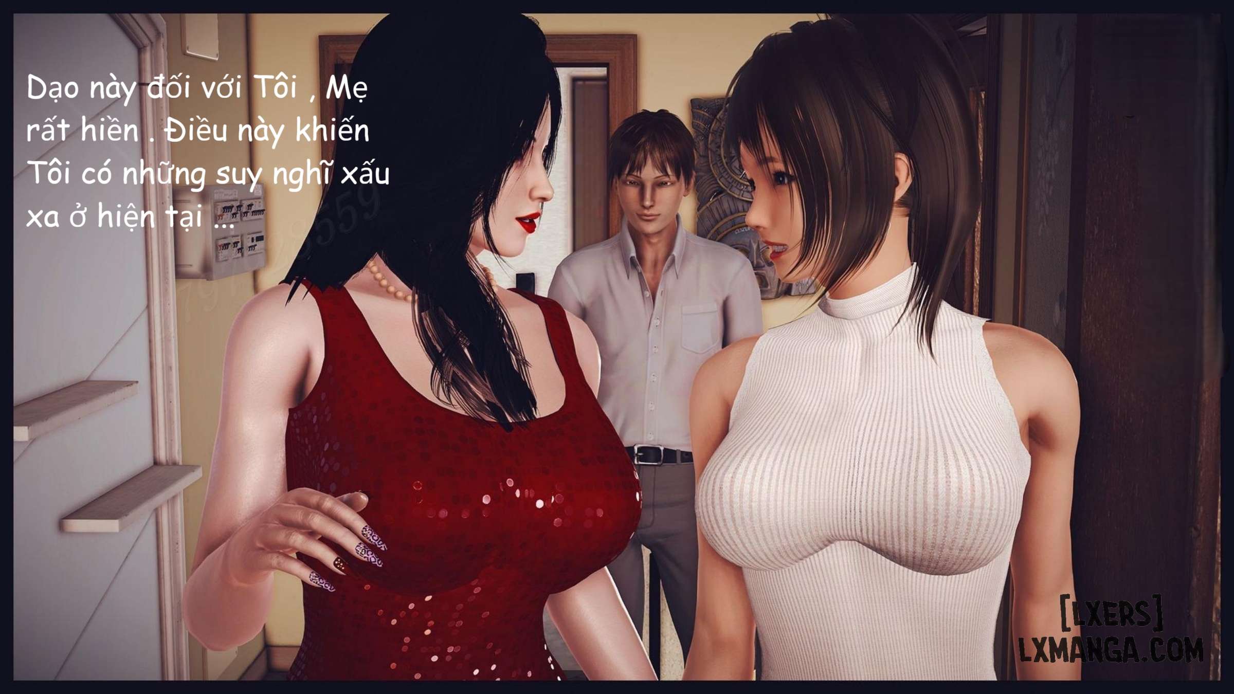 HentaiVN.net - Ảnh 3 - Đọc Sách Cùng Mẹ - Chap 1.2