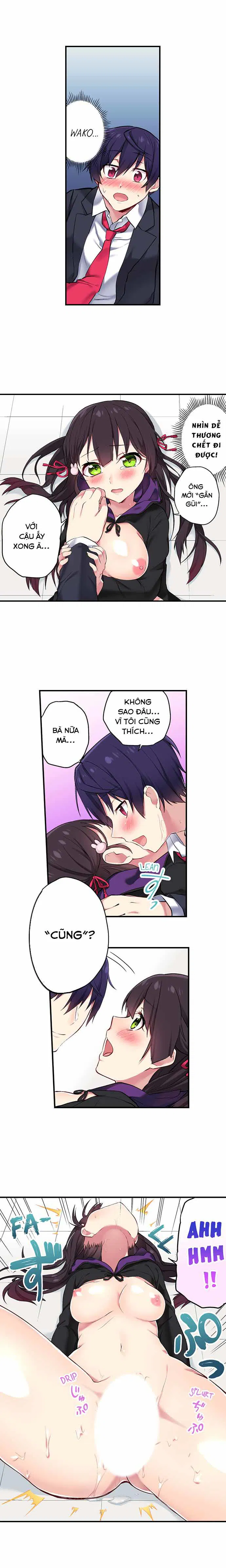HentaiVN.net - Ảnh 4 - Hội Trưởng Ủy Ban_ Vừa Rồi Cậu Tự Sướng Trong Nhà Tắm Phải Không - Chương 4