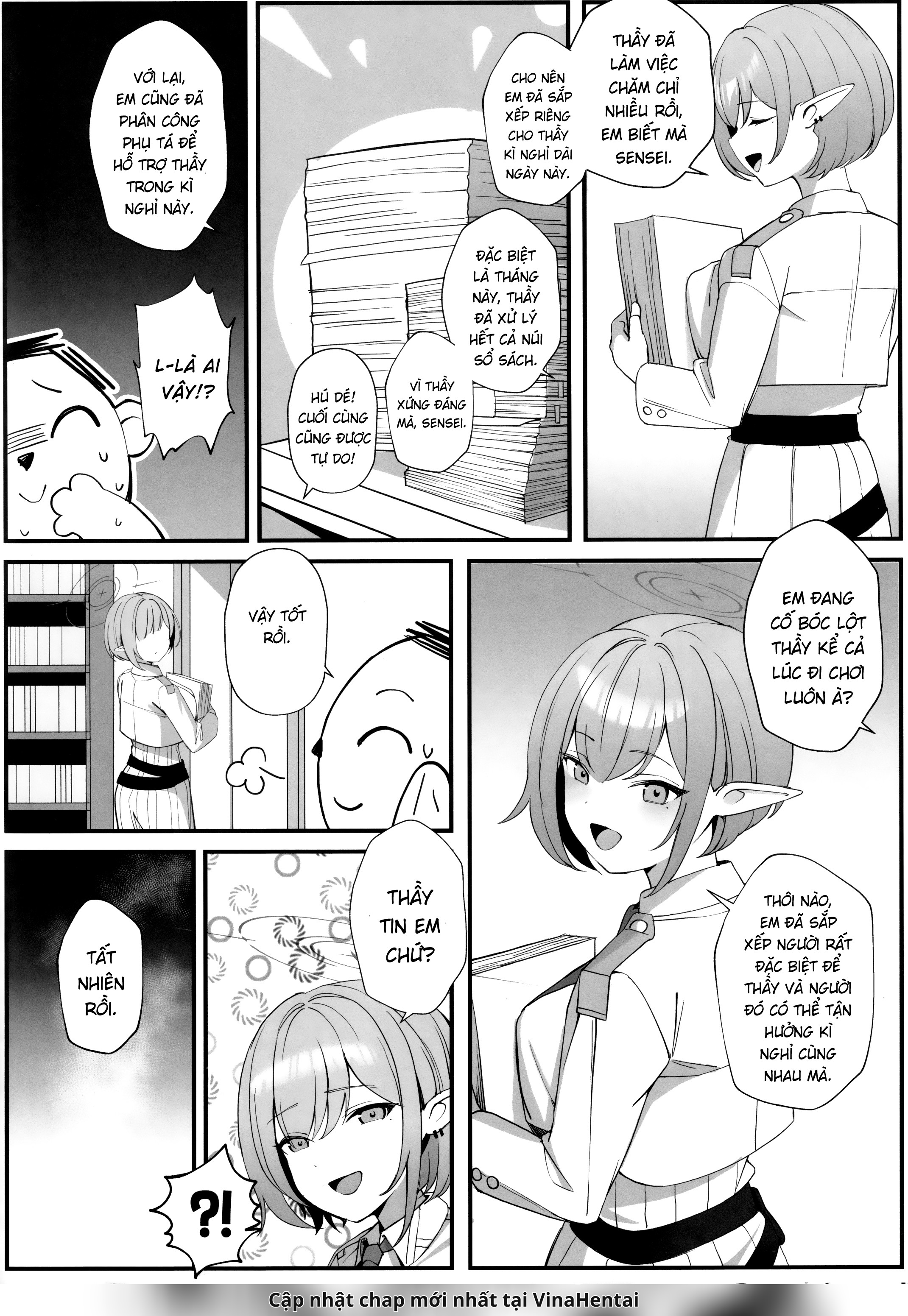 HentaiVN.net - Ảnh 4 - Tuần trăng mật cùng Sensei. - yêu