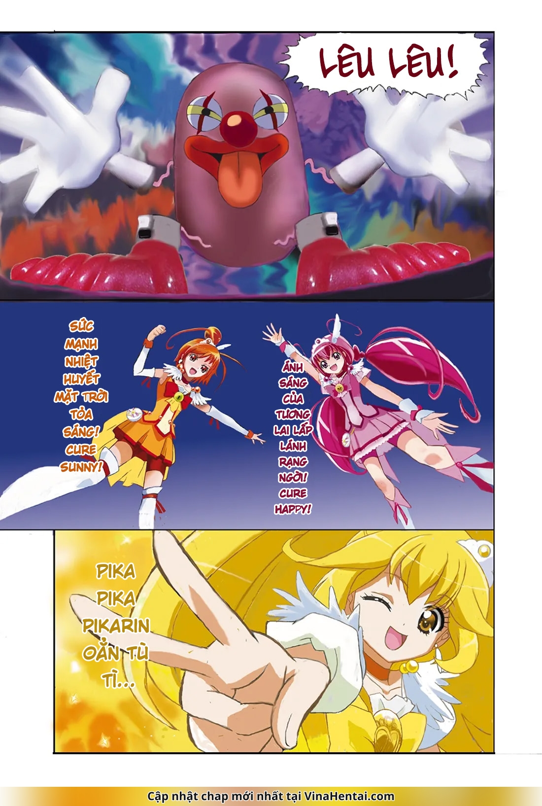 HentaiVN.net - Ảnh 4 - [Ero Tantei Jimusho] Evil Smile PreC*re! Bad End Full Color - Chap 1