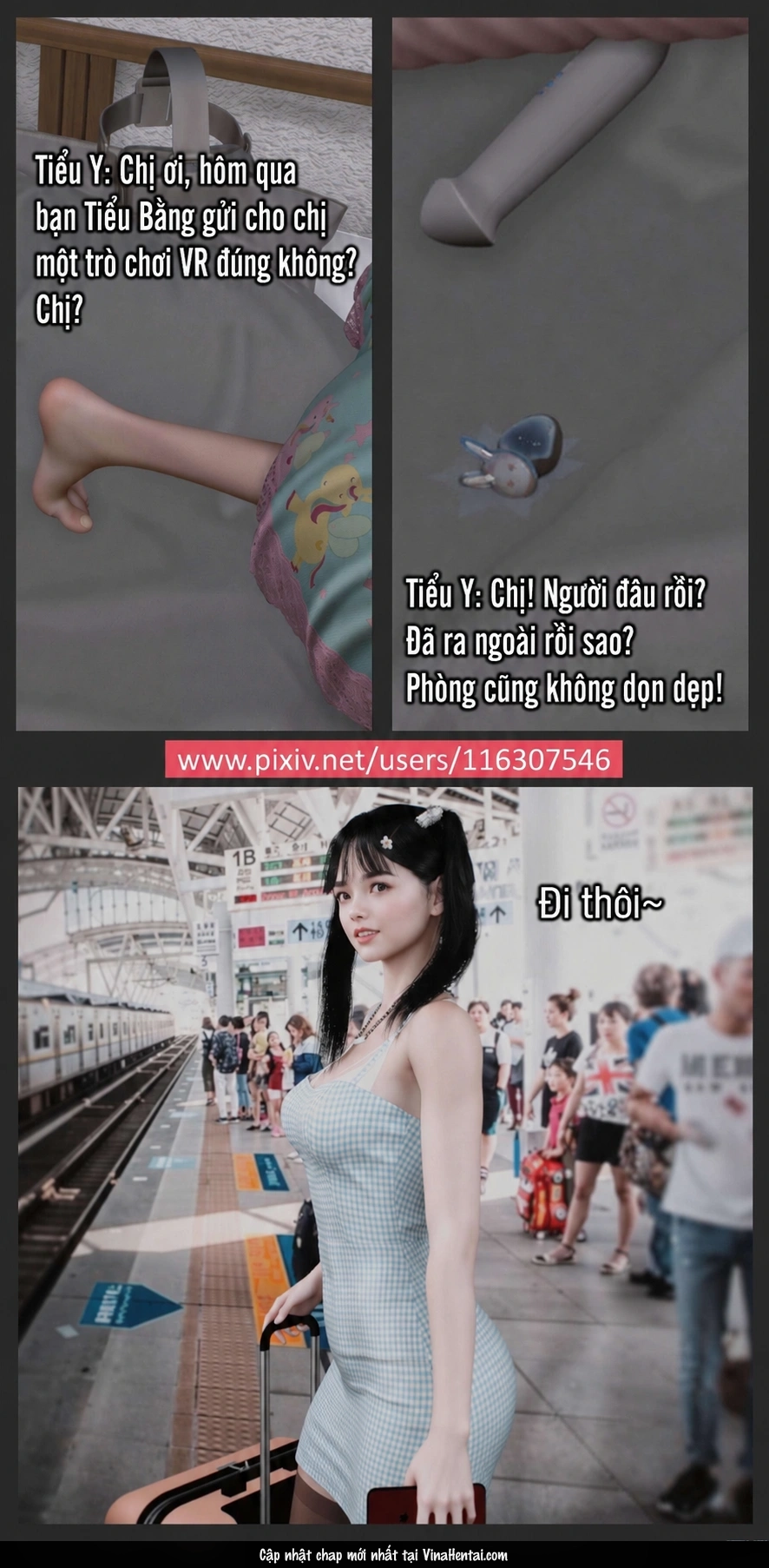 HentaiVN.net - Ảnh 4 - Hoa Khôi Bận Rộn - Phần 1 - Chương 1