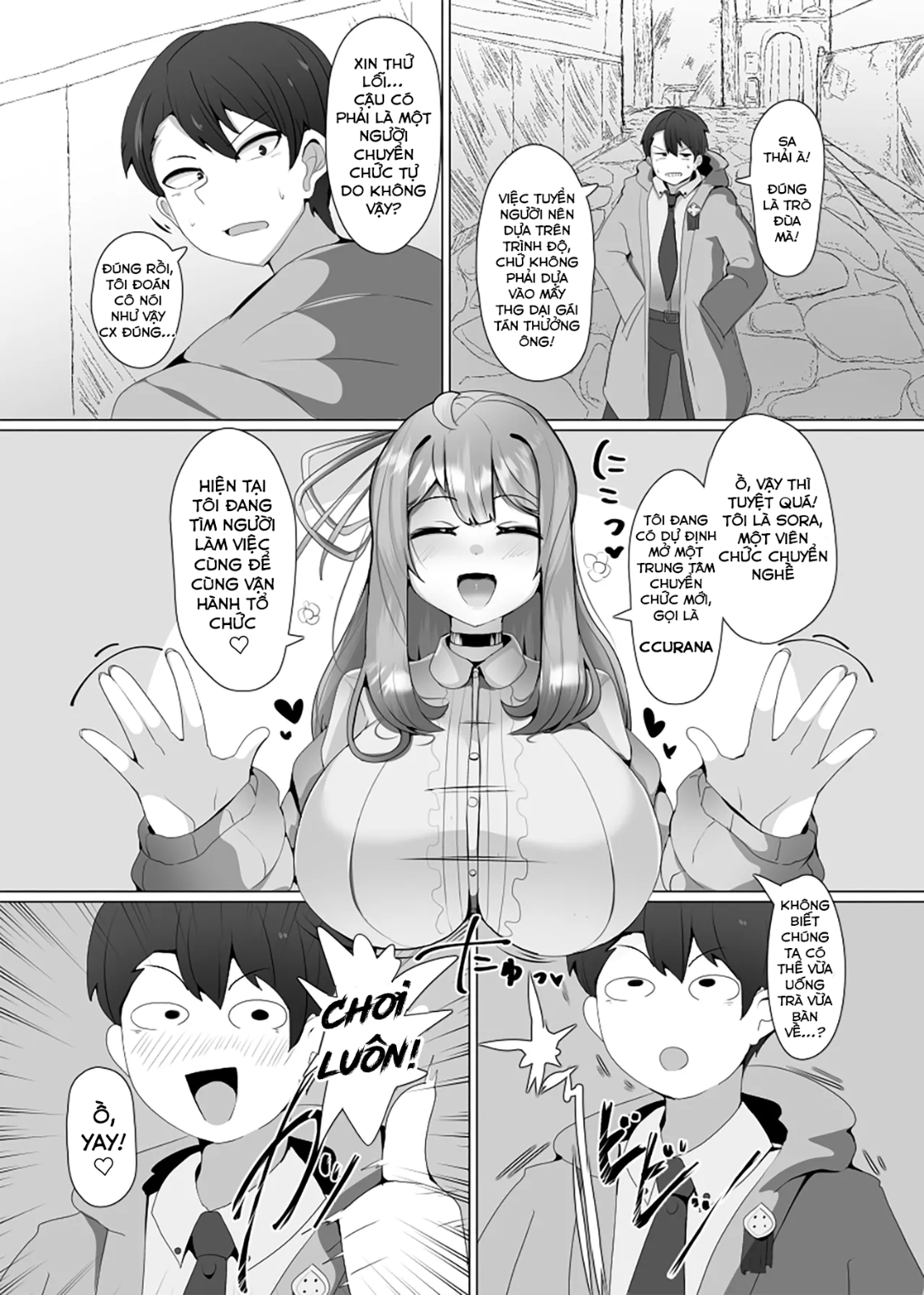 HentaiVN.net - Ảnh 5 - Ngôi Nhà Của Sự Chuyển Nghề Hắc Ám - Chap 1