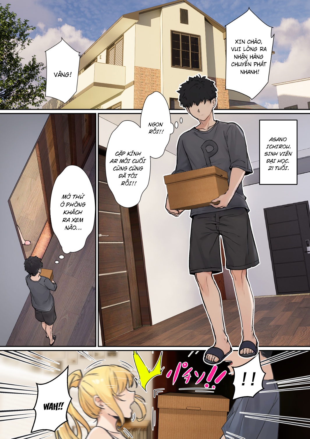 HentaiVN.net - Ảnh 5 - Ore no AR Megane wa Gimai no Samazama na Suuchi ga Mieru?! - Chap 1 [Thiện cảm_ác cảm_Dục vọng] Tùy chọn đặc biệt [???]