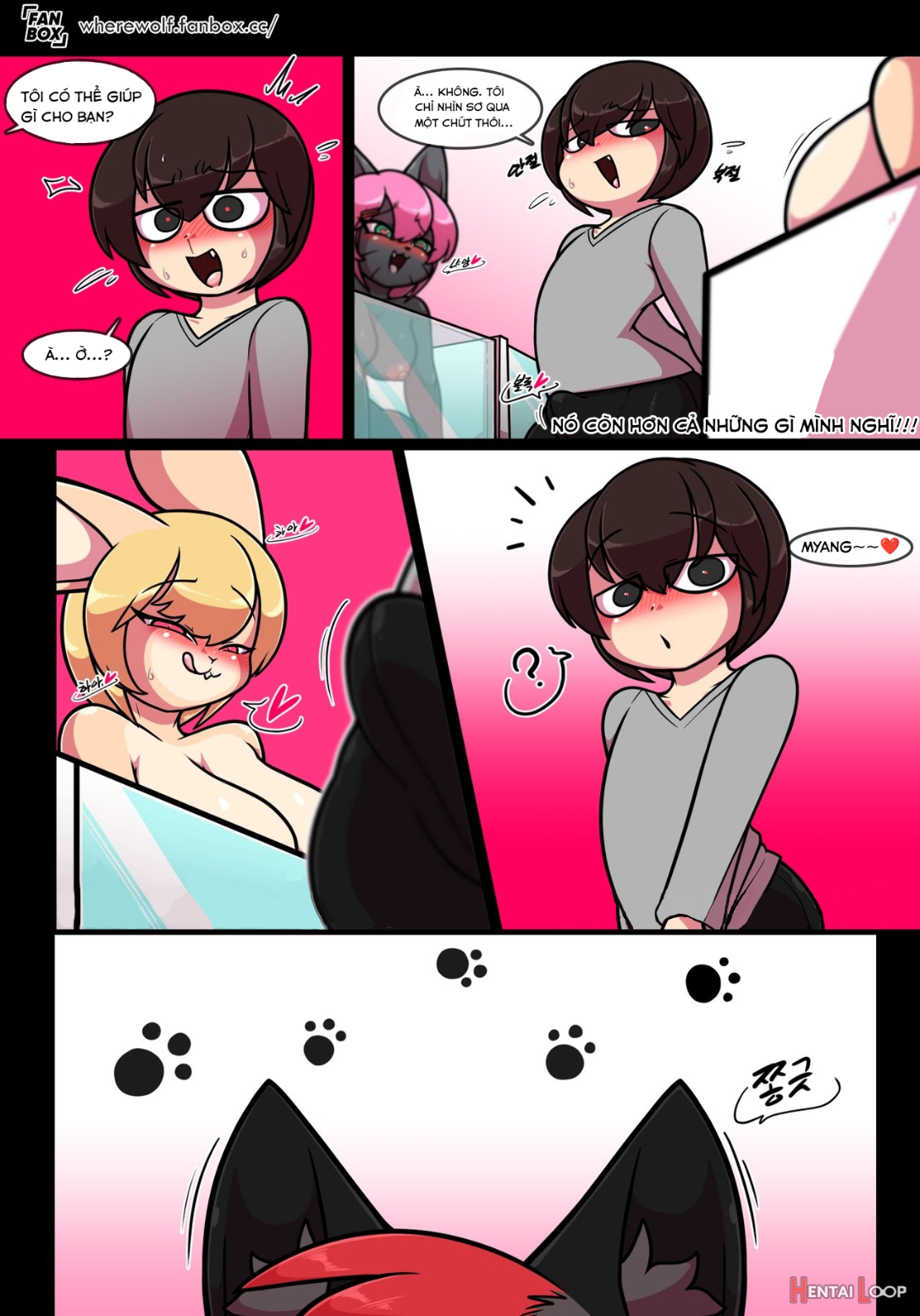 HentaiVN.net - Ảnh 5 - Pet Furry Short - Garam đi mua thú cưng Furry