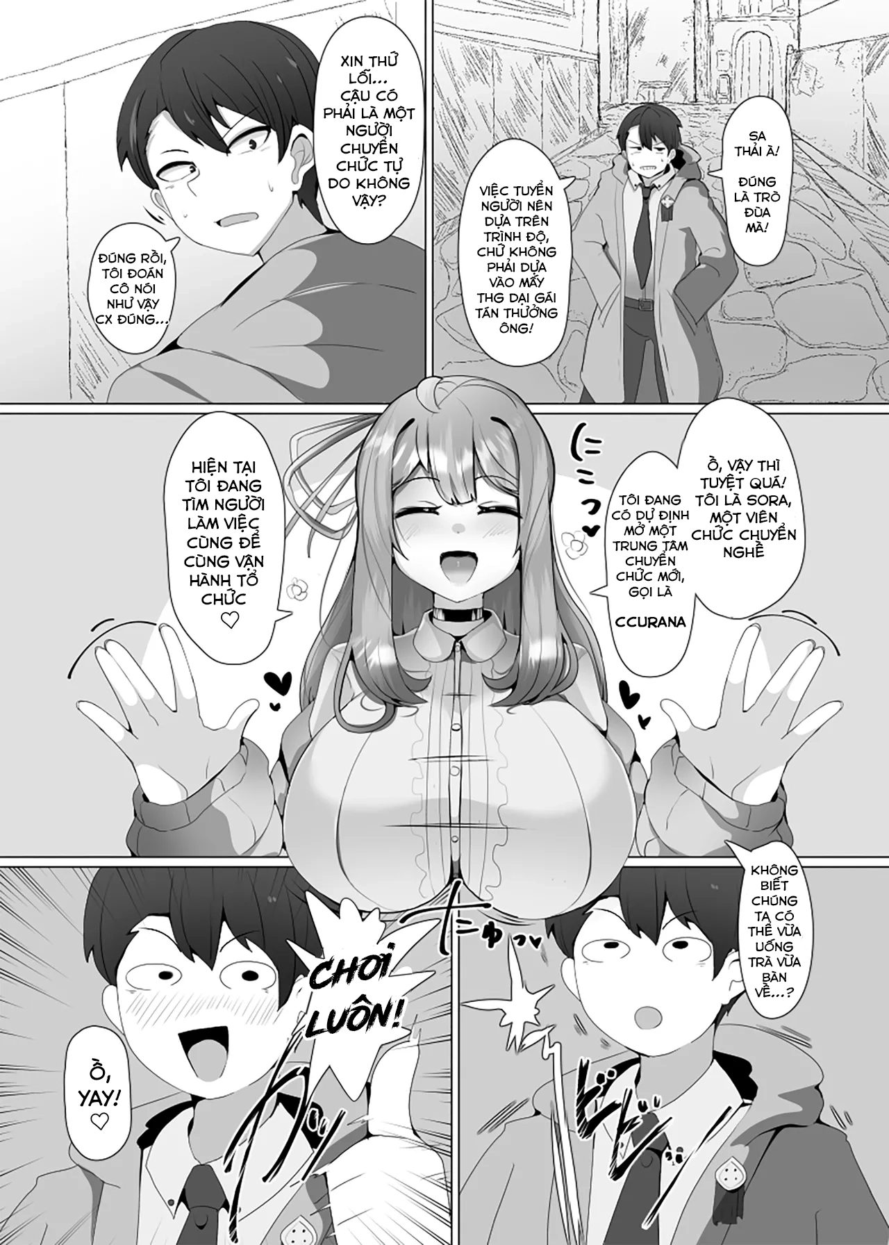 HentaiVN.net - Ảnh 5 - Ngôi Nhà Của Sự Chuyển Nghề Hắc Ám - Chap 1: Kana