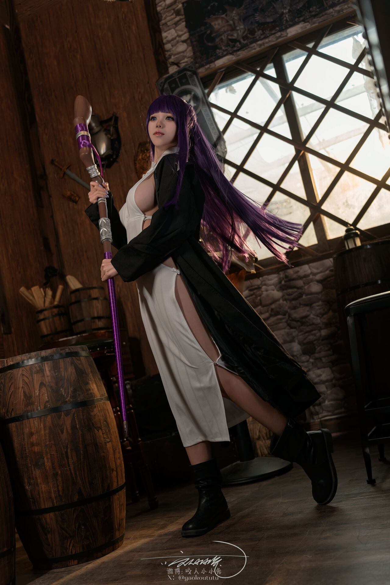 HentaiVN.net - Ảnh 5 - Cosplay Fern 黏黏团子兔 - 酩酊大喷菇 - Cosplay Fern