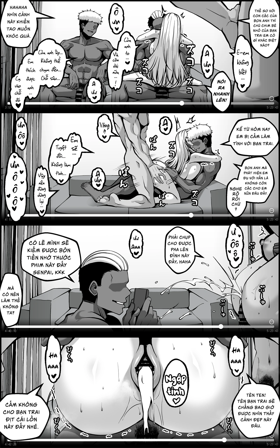 HentaiVN.net - Ảnh 5 - Yowami o Nigirareta Onna - Chap 3