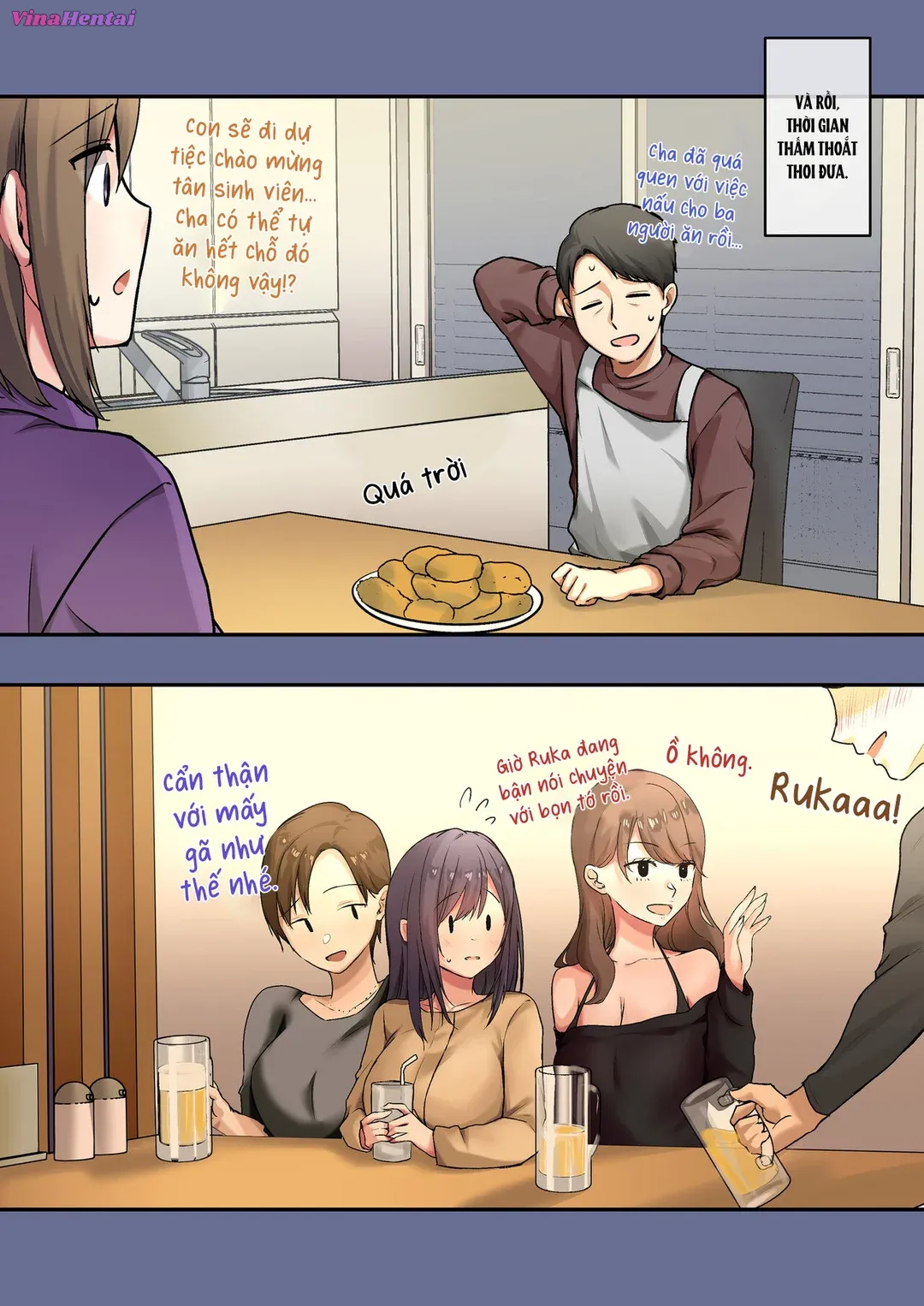 HentaiVN.net - Ảnh 6 - Bạn thân của con gái tôi - Ch. 3