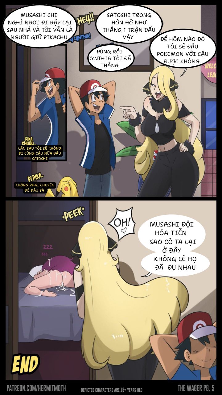 HentaiVN.net - Ảnh 5 - Cho Satoshi Đụ Để Bắt Pikachu - Chap 2