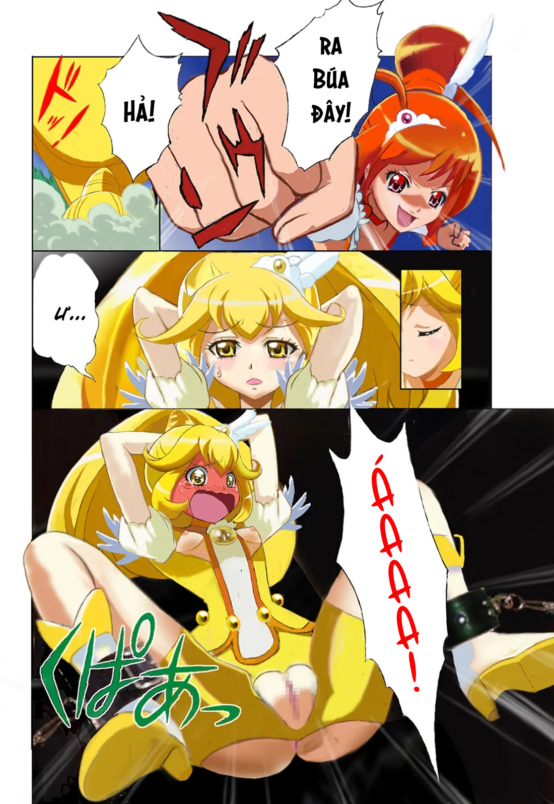 HentaiVN.net - Ảnh 5 - [Ero Tantei Jimusho] Evil Smile PreC*re! Bad End Full Color - Chap 1