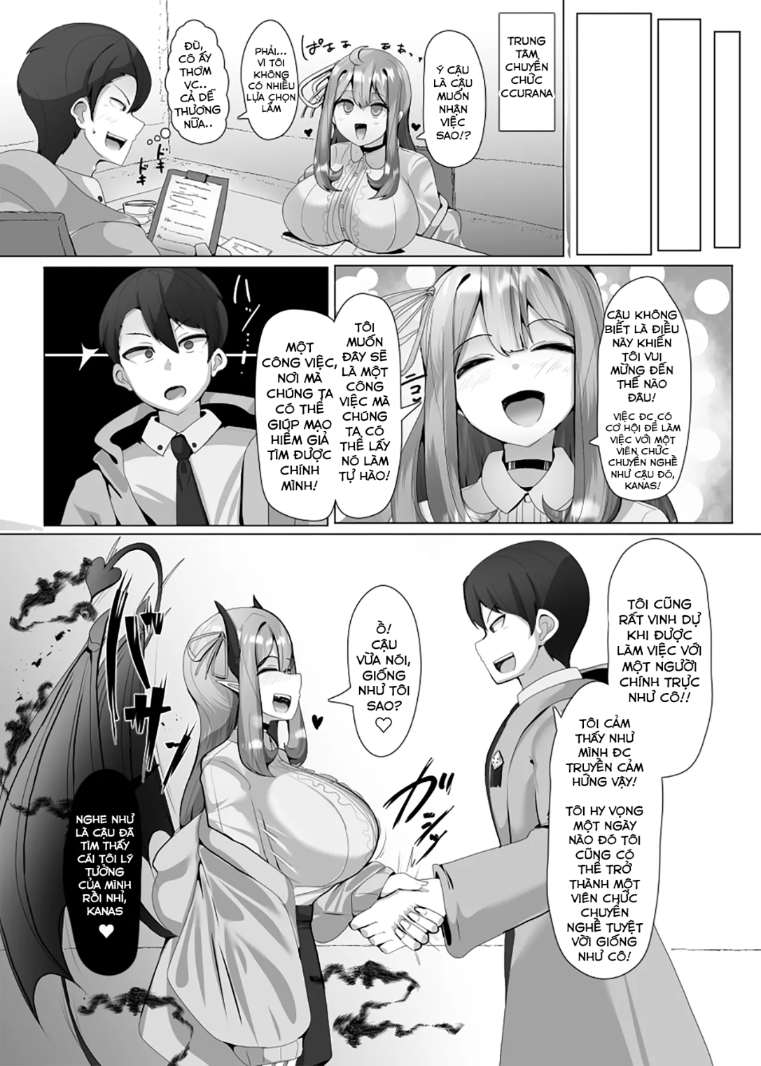 HentaiVN.net - Ảnh 6 - Ngôi Nhà Của Sự Chuyển Nghề Hắc Ám - Chap 1
