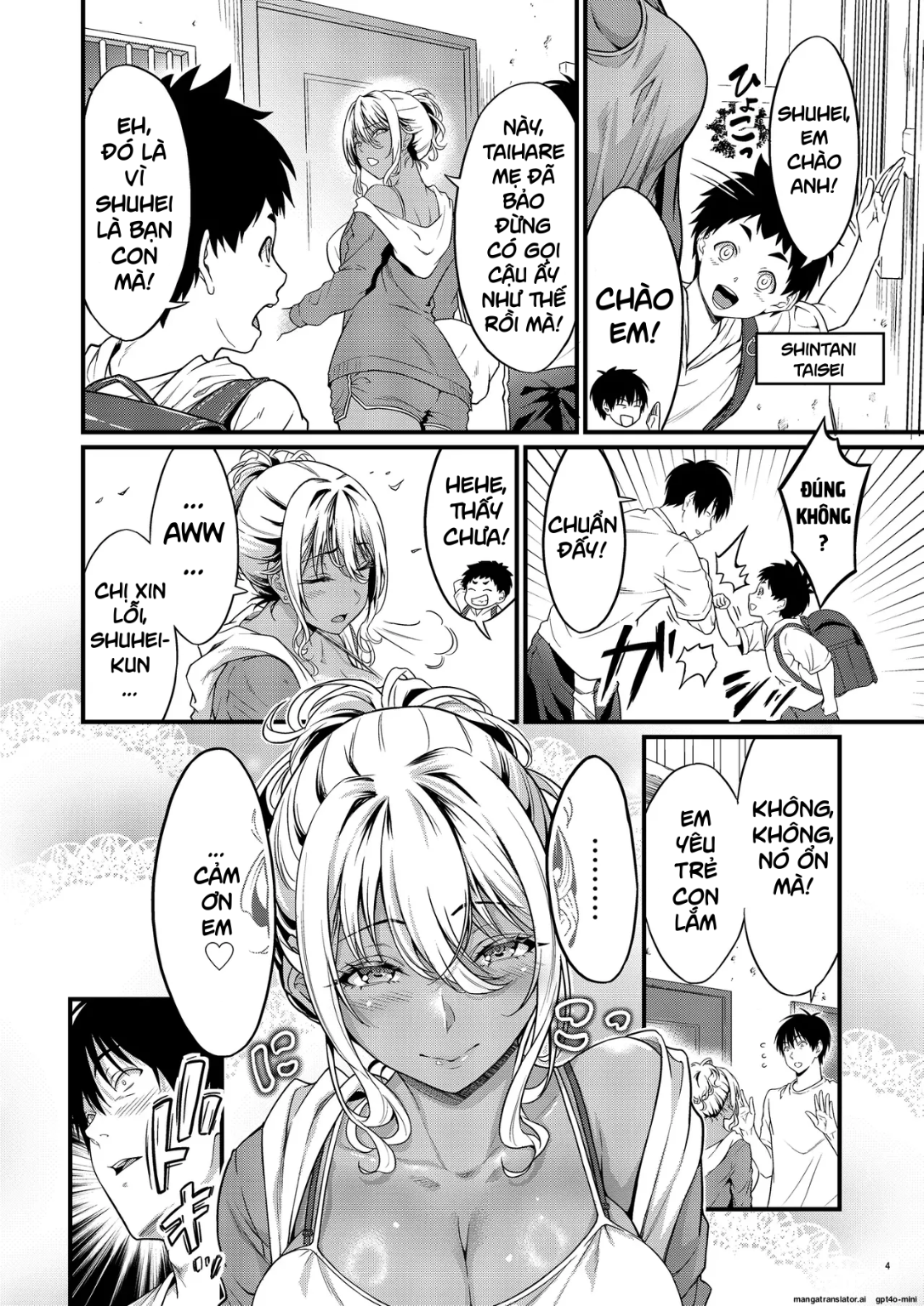 HentaiVN.net - Ảnh 5 - Yojouhan Ikken Apart de Komochi Dosukebe Rinjin to Asedaku Noukou na Otsukiai - Chap 1