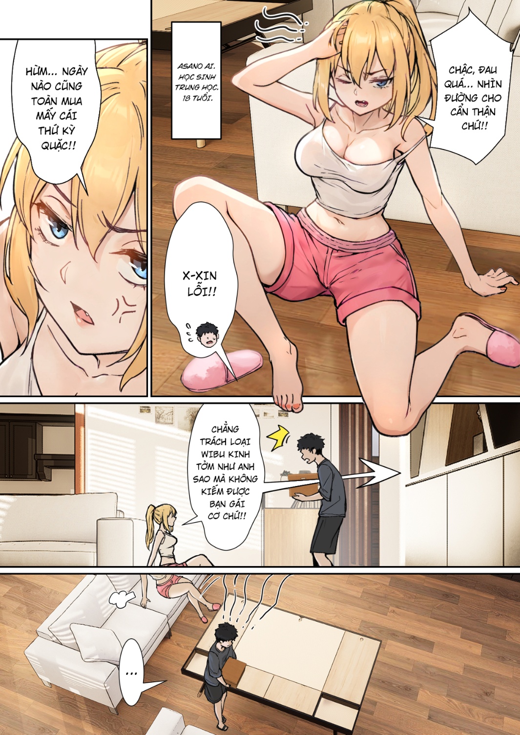 HentaiVN.net - Ảnh 6 - Ore no AR Megane wa Gimai no Samazama na Suuchi ga Mieru?! - Chap 1 [Thiện cảm_ác cảm_Dục vọng] Tùy chọn đặc biệt [???]