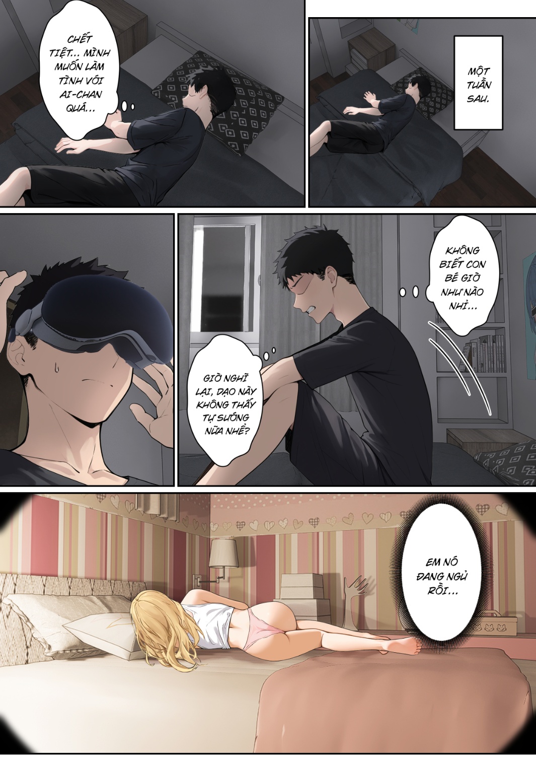 HentaiVN.net - Ảnh 6 - Ore no AR Megane wa Gimai no Samazama na Suuchi ga Mieru?! - Chap 7 Xác suất mang thai:??%
