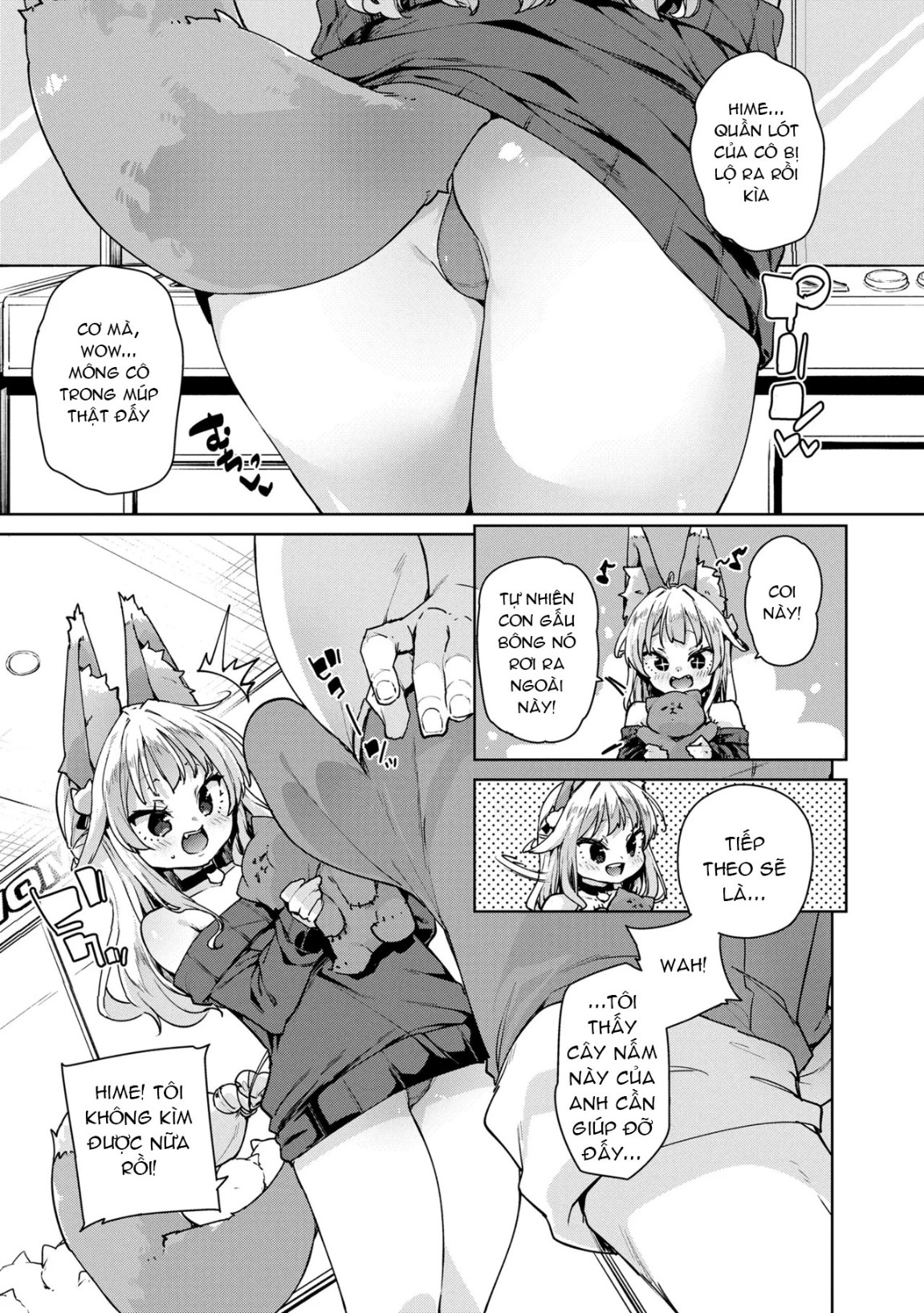 HentaiVN.net - Ảnh 5 - Hết cách rồi, đành chịu vậy! - Chap 1