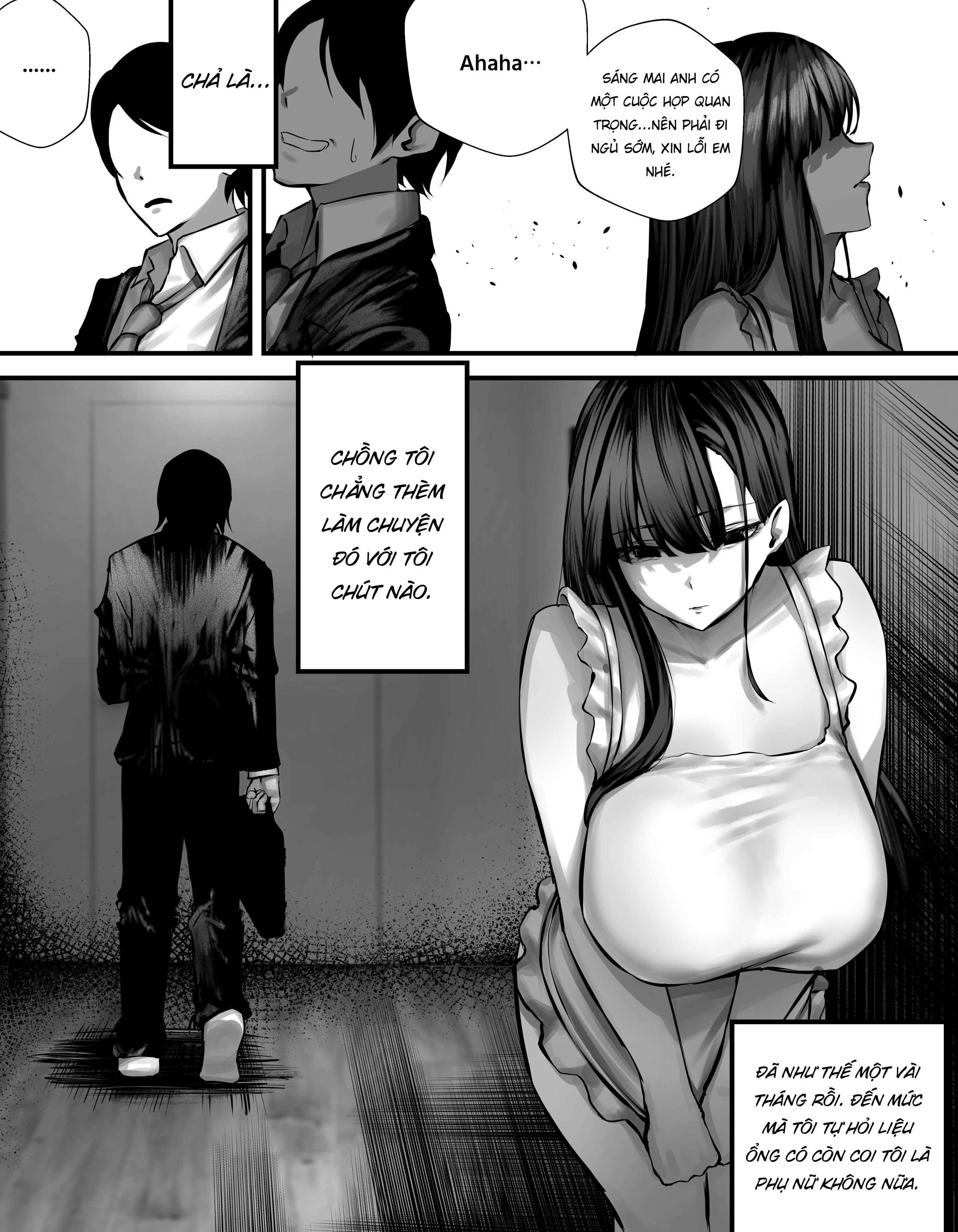 HentaiVN.net - Ảnh 5 - [ART NỔ LỒN] Cô Vợ Thiếu Thốn Tình Dục Của Tôi - Chương 1 [Đọc từ trái sang phải]