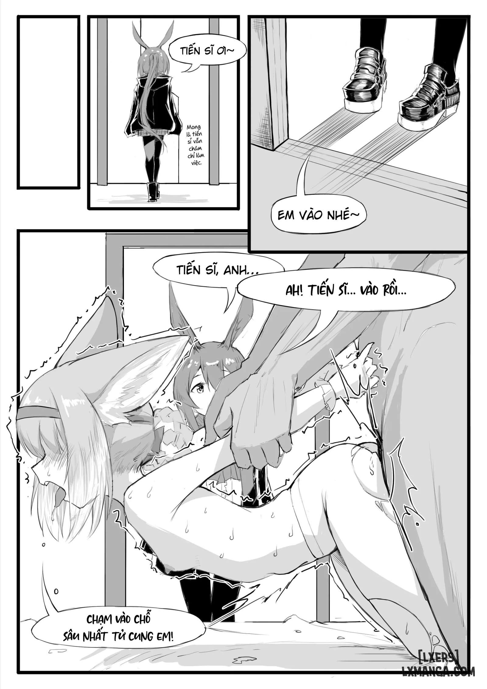 HentaiVN.net - Ảnh 5 - There Are Weird Things in the Rhodes Island - Oneshot
