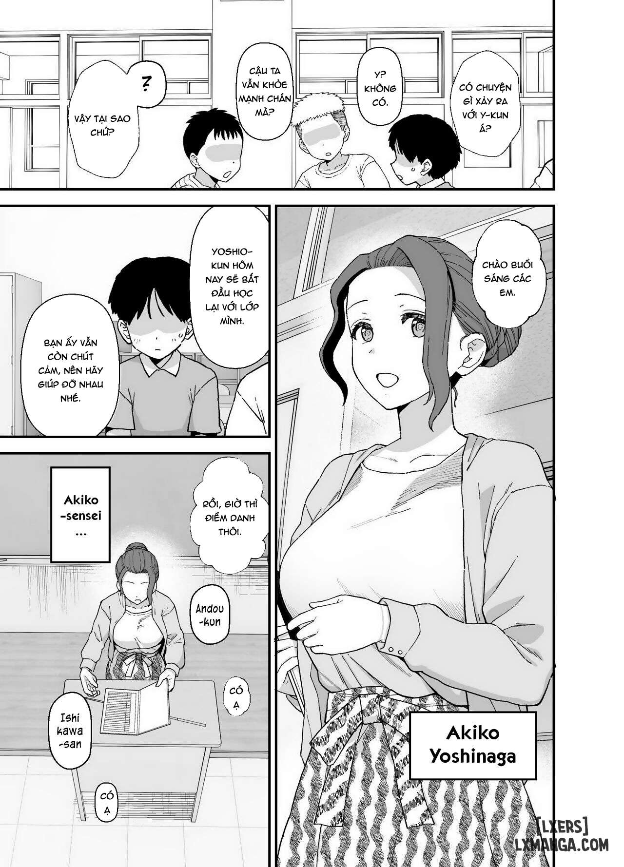 HentaiVN.net - Ảnh 5 - Giáo viên chủ nhiệm tận tụy của Y-kun - Oneshot