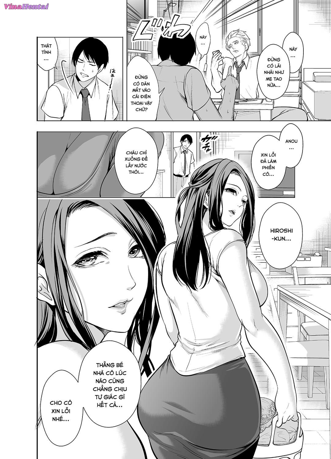 HentaiVN.net - Ảnh 7 - Mẹ bạn chỉ gợi dục với mỗi mình tôi - Oneshot
