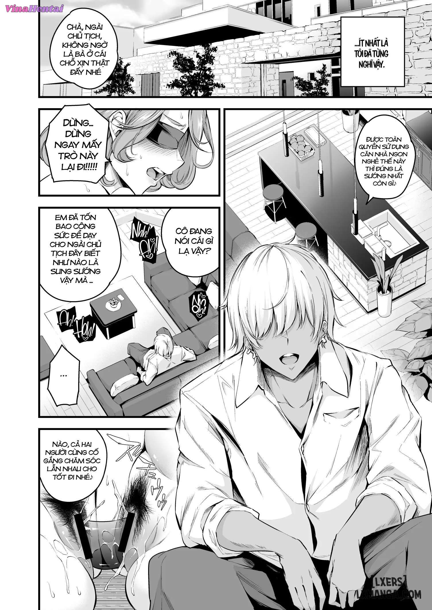HentaiVN.net - Ảnh 5 - Shiramine Gakuen no Mesubuta Rijichou Zenpen - Oneshottttt